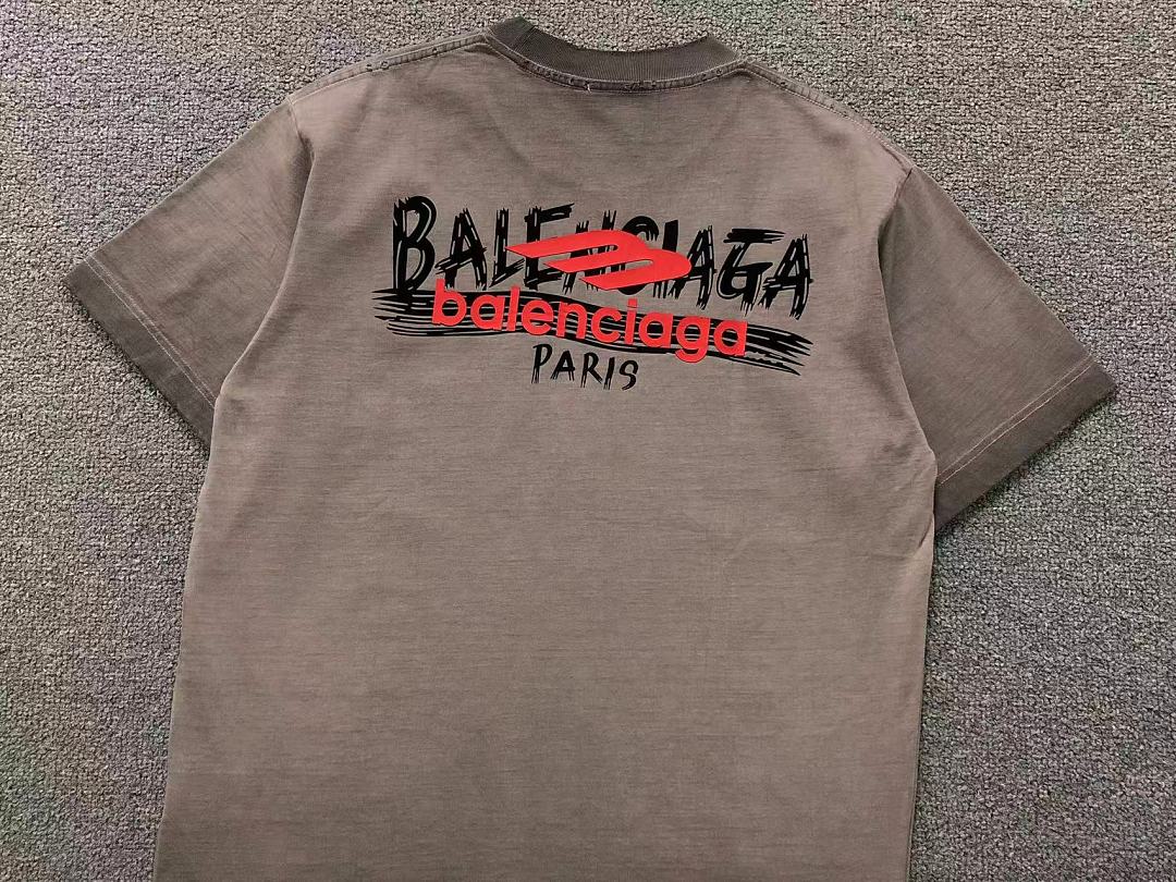 Balenciaga 135 B⭐L⭐⭐⭐IA⭐A T-SHIRT 5260609147 (Im 170Cm 60Kg I Wear Size L In The Phot) - Image 10