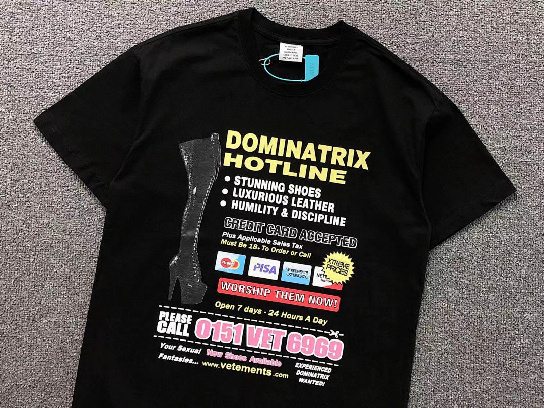 Vetements 95 VETEMENTS T-SHIRT 41081209145 (Im 170Cm 60Kg I Wear Size S In The Phot) - Image 7