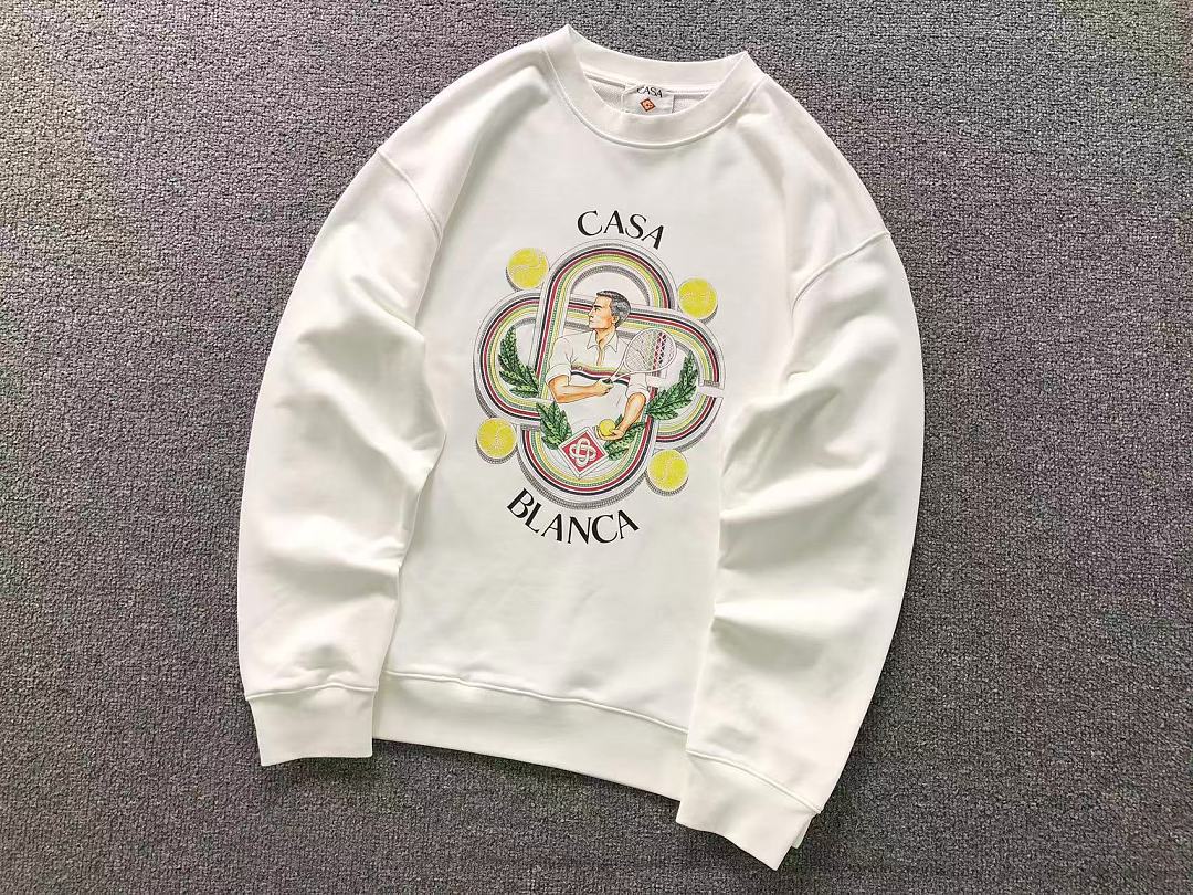 Casablanca 135 CASABLANCA HOODIE 3208090821 (Im 170Cm 60Kg I Wear Size M In The Phot) - Image 7