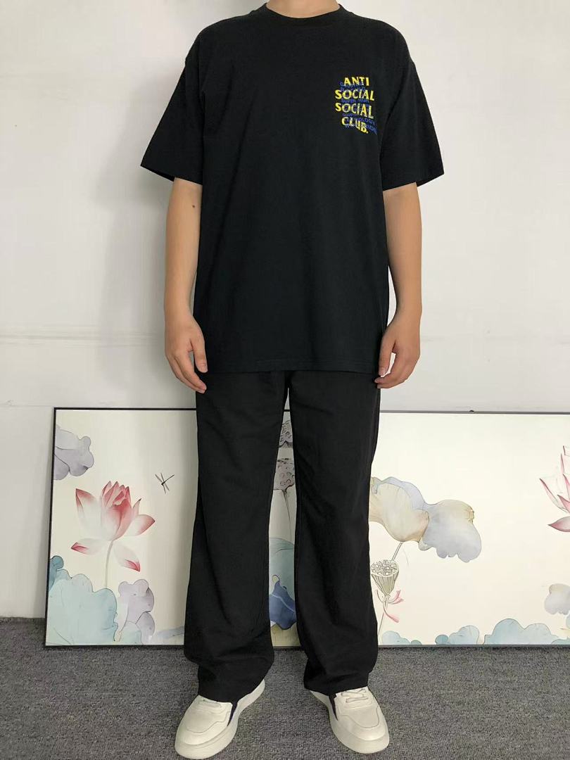 Christian Louboutin 85 ANTI SOCIAL CLUB T-SHIRT 3109021702 (Im 170Cm 60Kg I Wear Size L In The Phot) - Image 3