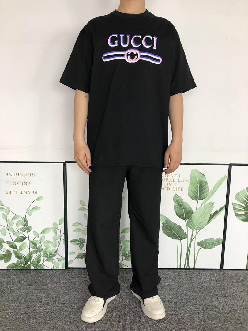 Gucci 115 G⭐C⭐I T-SHIRT 214290615 (Im 170Cm 60Kg I Wear Size M In The Phot) - Image 3