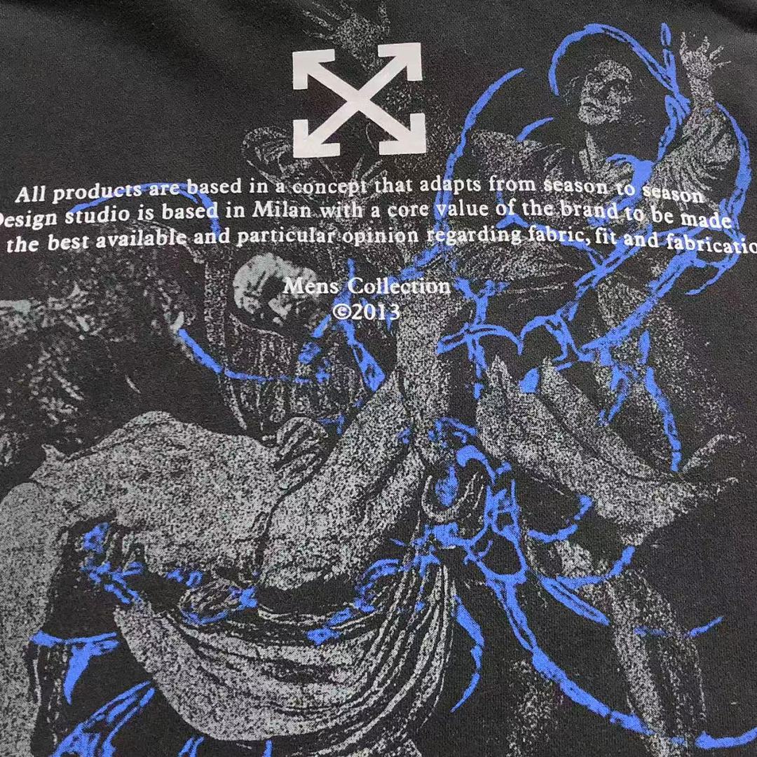 Off-White 195 OFF-WHITE HOODIE 511120419 (Im 170Cm 60Kg I Wear Size M In The Phot) - Image 9
