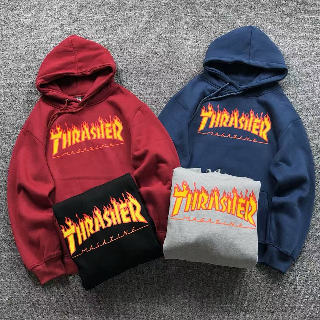 Thrasher 98 THRASHER HOODIE 5101004121 (Im 170Cm 60Kg I Wear Size M In The Phot)
