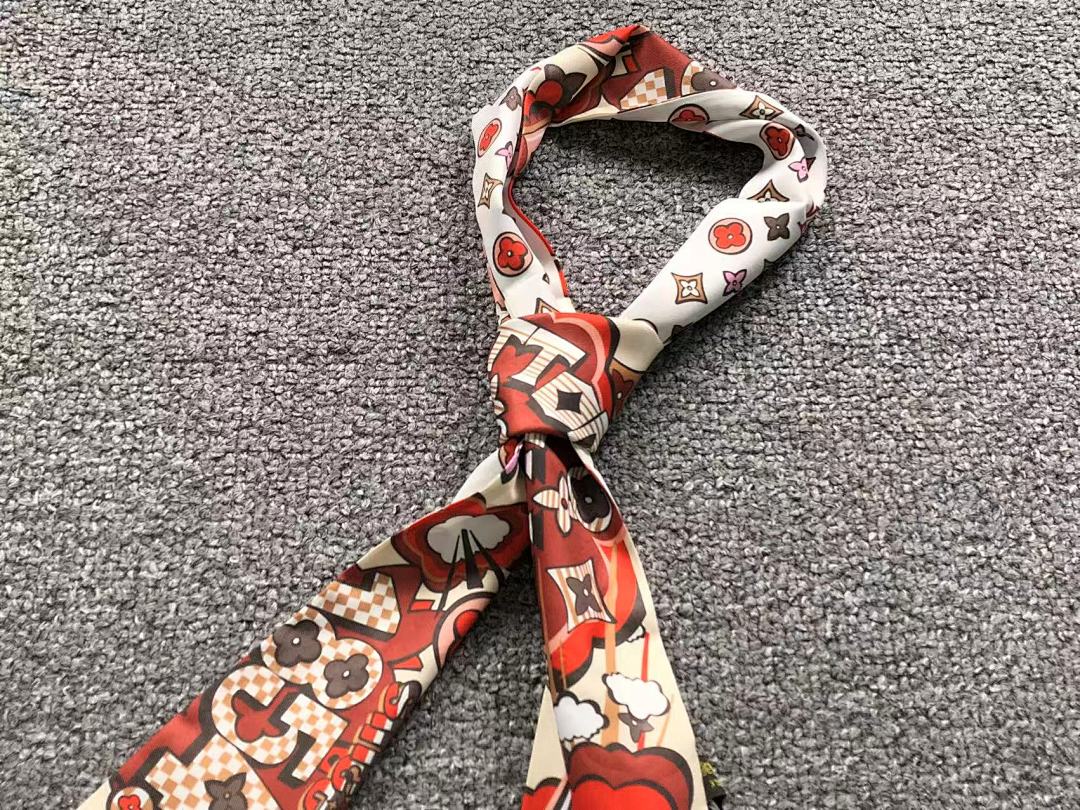 Louis Vuitton 68 L⭐ SCARF 5220741102 (Long 180CM* Wide 8CM*) - Image 4