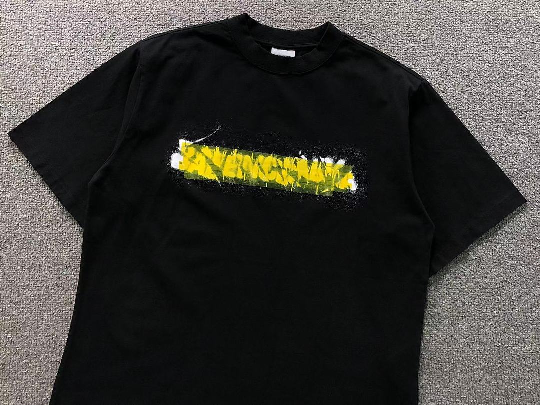 Balenciaga 128 B⭐L⭐⭐⭐IA⭐A T-SHIRT 42060509163 (Im 170Cm 60Kg I Wear Size XS In The Phot) - Image 7