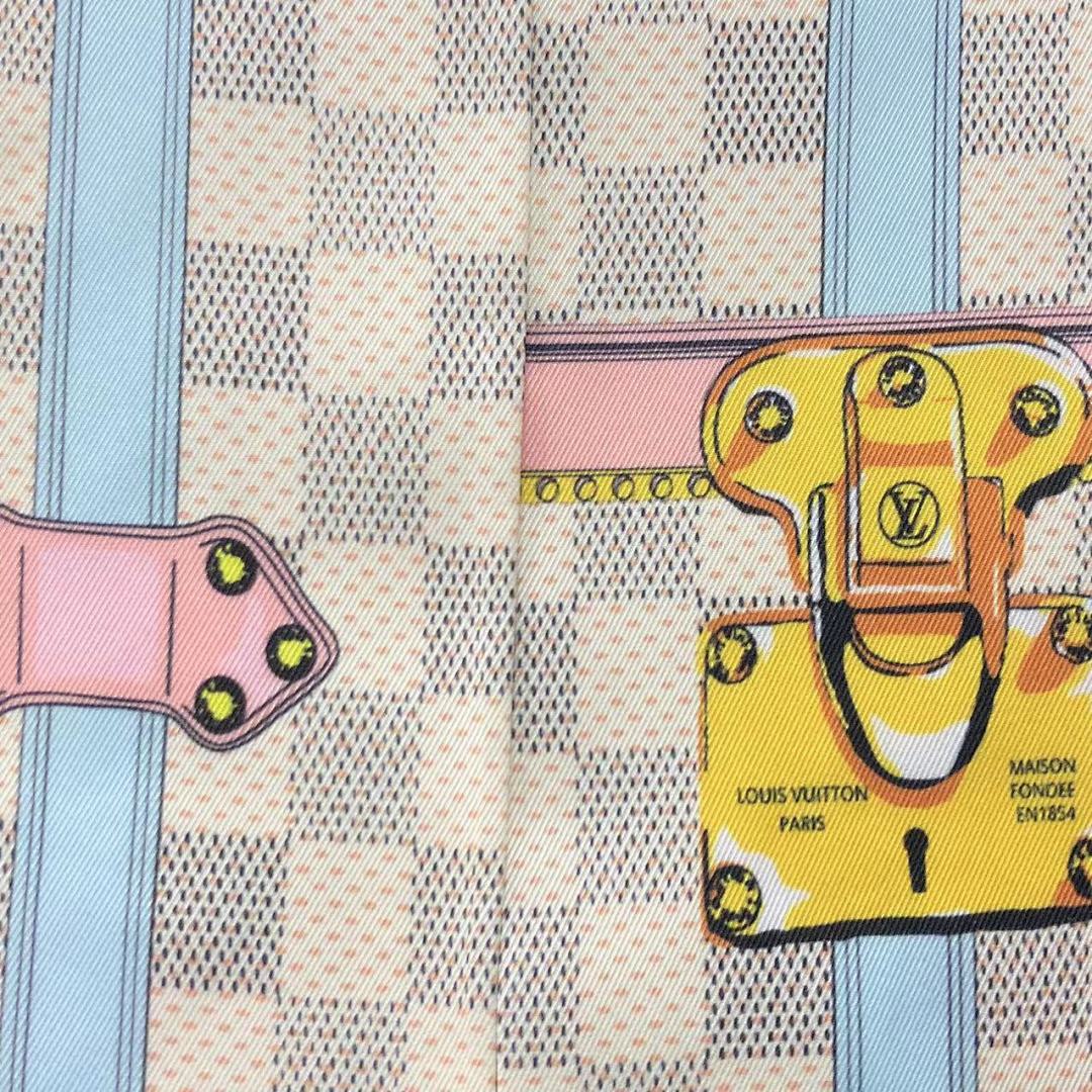 Louis Vuitton 68 L⭐ SCARF 5112807102 (Long 116CM* Wide 8CM*) - Image 6