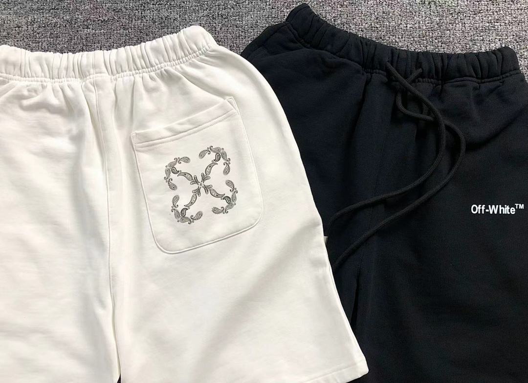Off-White 136 OFF-WHITE (WHITE SHORTS) - Image 4