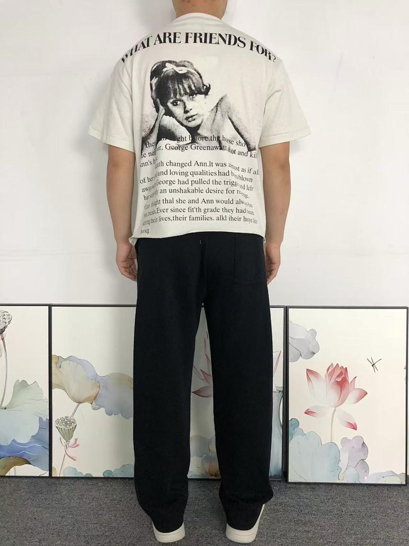 Chanel 108 ENFANTS RICHES DEPRIMES T-SHIRT 3112301617 (Im 170Cm 60Kg I Wear Size S In The Phot) - Image 4