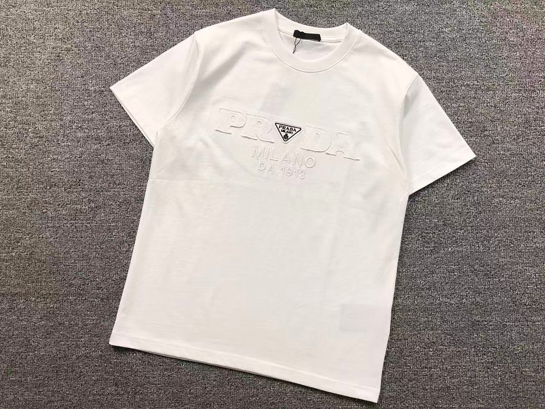Prada 165 P⭐A⭐A T-SHIRT 3109300917 (Im 170Cm 60Kg I Wear Size S In The Phot) - Image 7