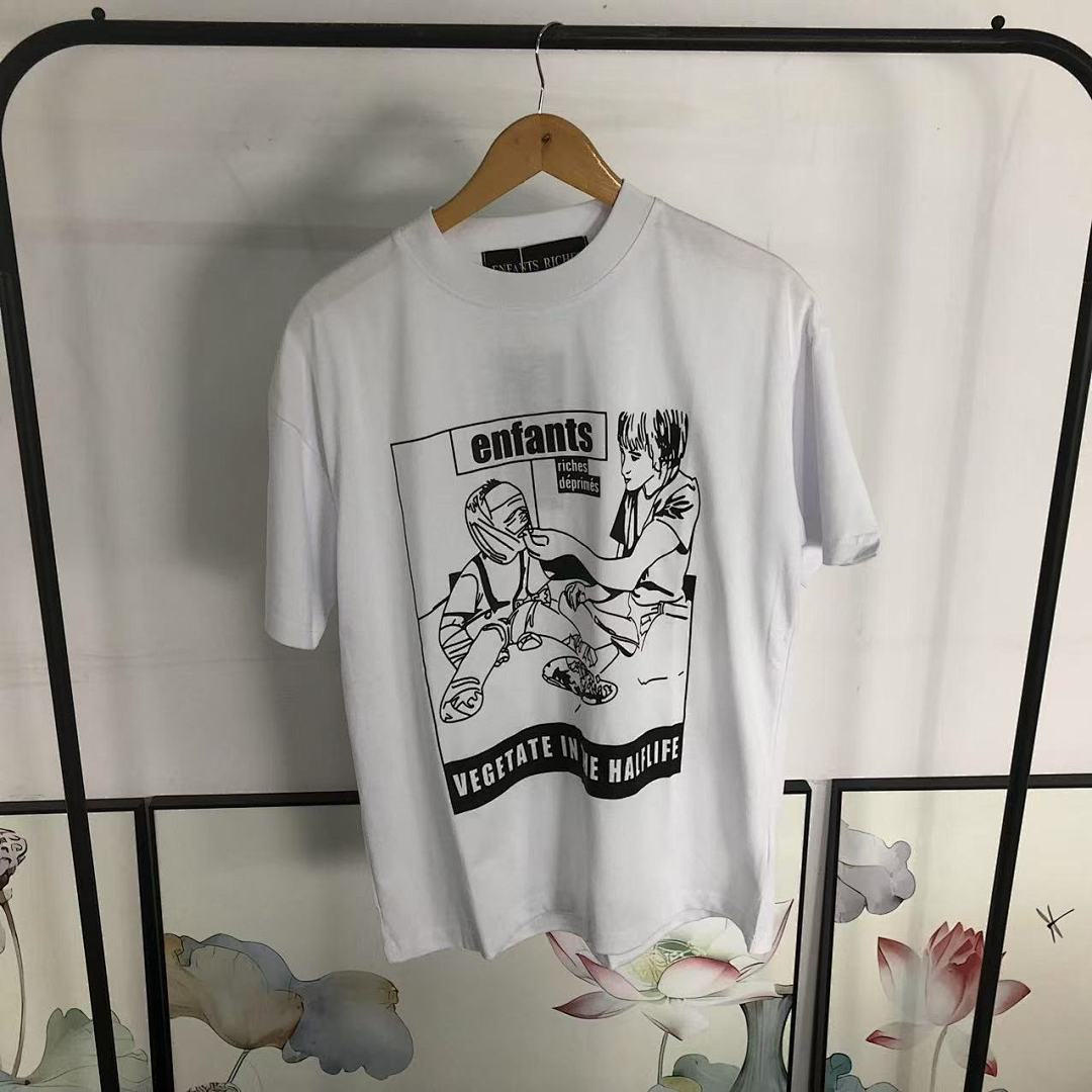 Chanel 85 ENFANTS RICHES DEPRIMES T-SHIRT 42012411162 (Im 170Cm 60Kg I Wear Size S In The Phot) - Image 18
