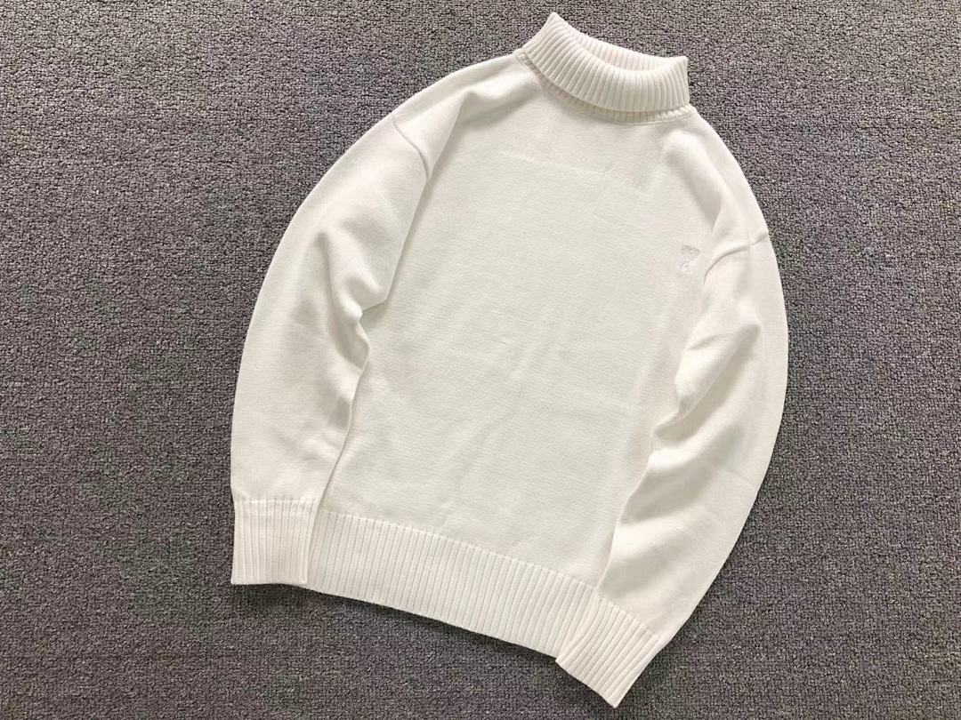 AMI 115 AMI SWEATER 510180388 (Im 170Cm 60Kg I Wear Size S In The Phot) - Image 7