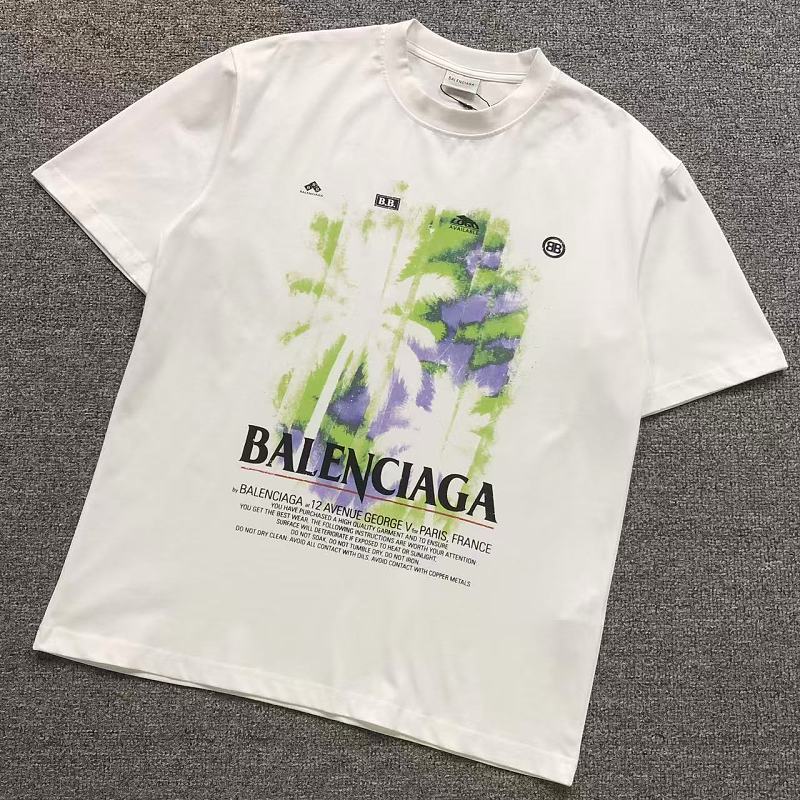 Balenciaga 129 B⭐L⭐⭐⭐IA⭐A T-SHIRT 3206172621 (Im 170Cm 60Kg I Wear Size S In The Phot), photo 1