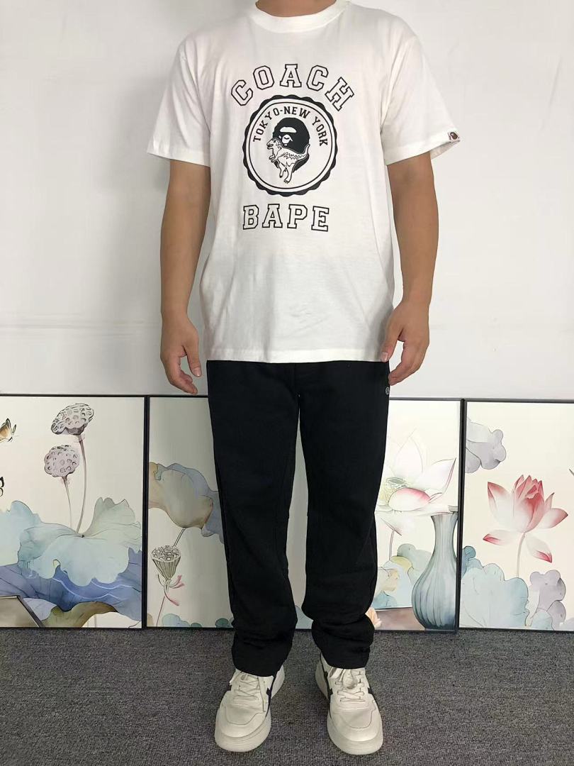 Bape 95 BAPE C⭐A⭐H T-SHIRT 3110150717 (Im 170Cm 60Kg I Wear Size S In The Phot) - Image 3