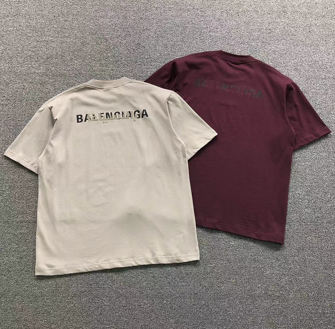 Balenciaga 128 B⭐L⭐⭐⭐IA⭐A T-SHIRT 3108082021 (Im 170Cm 60Kg I Wear Size 2 In The Phot)