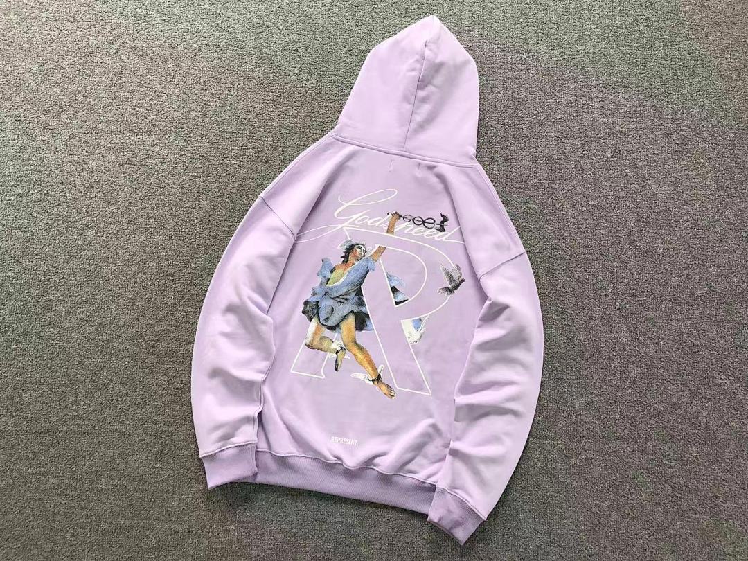 Represent 128 REPRESENT HOODIE 1109261168 (Im 170Cm 60Kg I Wear Size S In The Phot) - Image 13