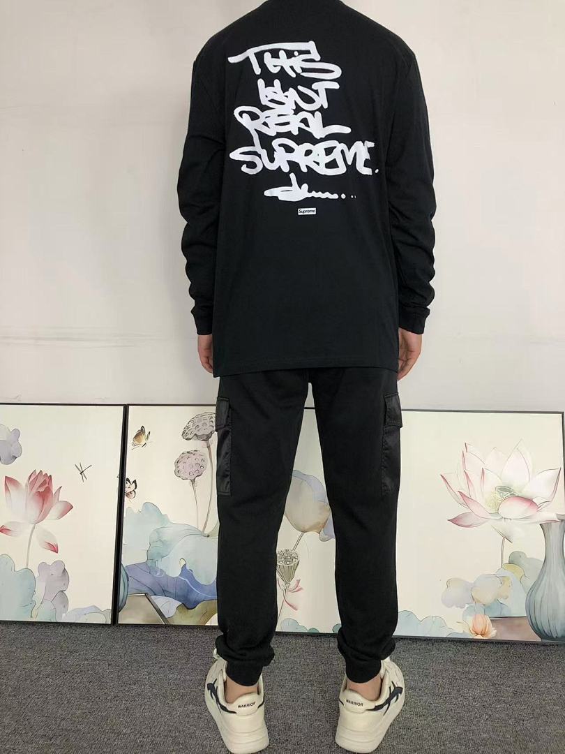 Supreme 95 S⭐⭐R⭐⭐E LONG SLEEVED 582020123 (Im 170Cm 60Kg I Wear Size M In The Phot) - Image 4