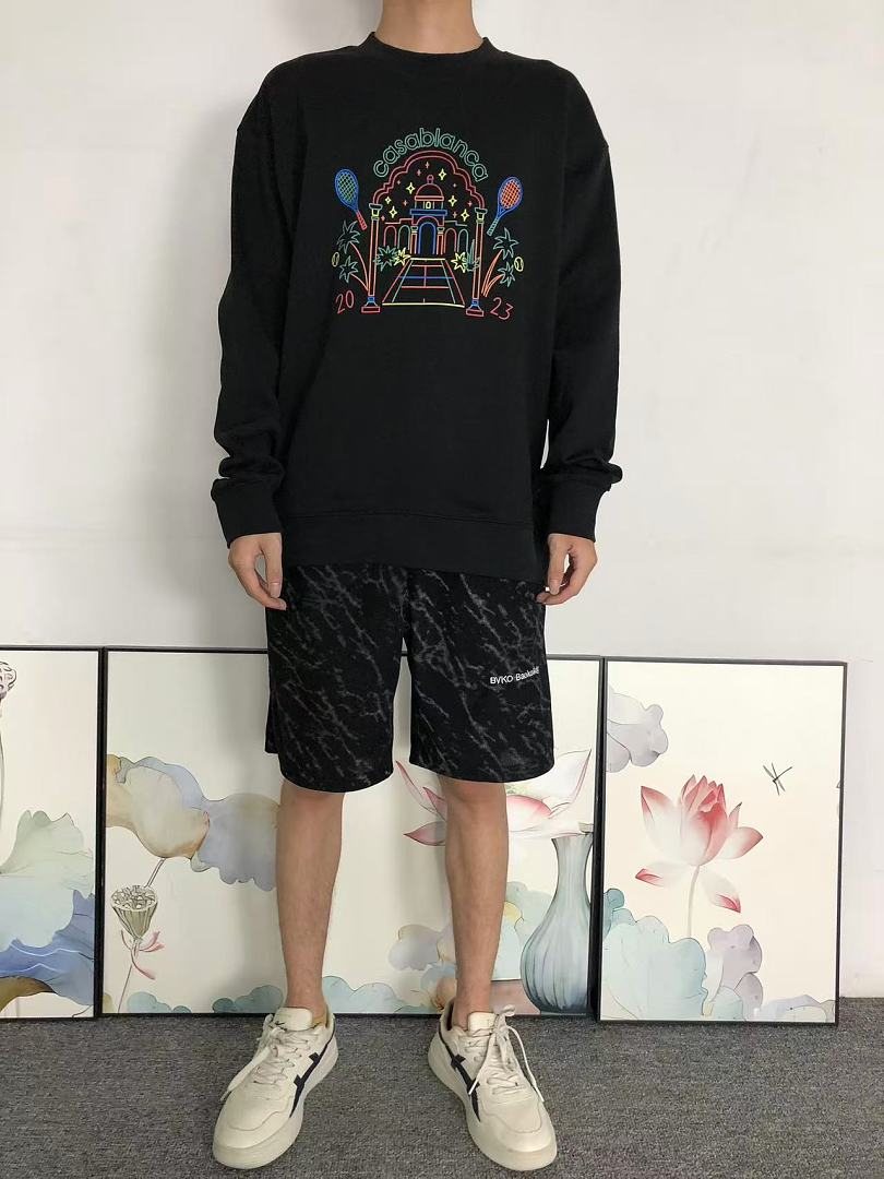 Casablanca 135 CASABLANCA HOODIE 3208090221 (Im 170Cm 60Kg I Wear Size M In The Phot) - Image 3