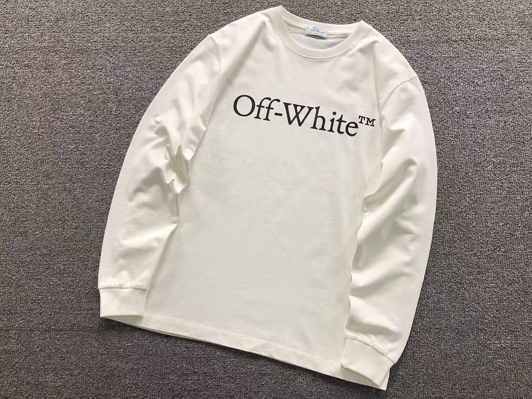 Off-White 118 OFF-WHITE LONG SLEEVED 5208081019 (Im 170Cm 60Kg I Wear Size M In The Phot) - Image 10