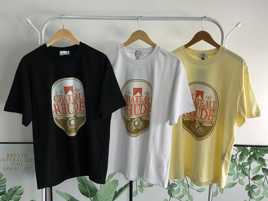 Rhude 105 RHUDE T-SHIRT 412192117 (Im 170Cm 57Kg I Wear Size In M The Phot) - Image 26