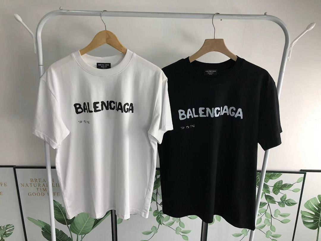Balenciaga 128 B⭐L⭐⭐⭐IA⭐A T-SHIRT 411187701 (Im 170Cm 57Kg I Wear Size M In The Phot) - Image 25