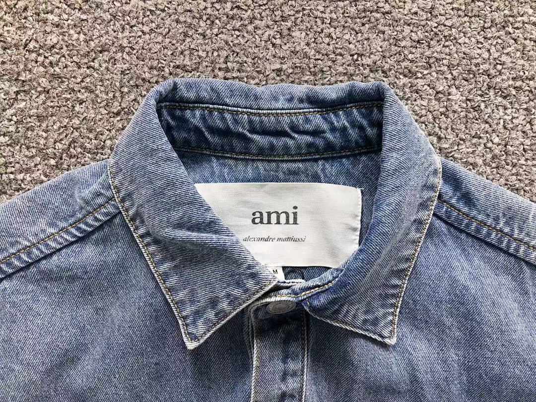 AMI 208 AMI JACKET 4105060321 (Im 170Cm 60Kg I Wear Size M In The Phot) - Image 17
