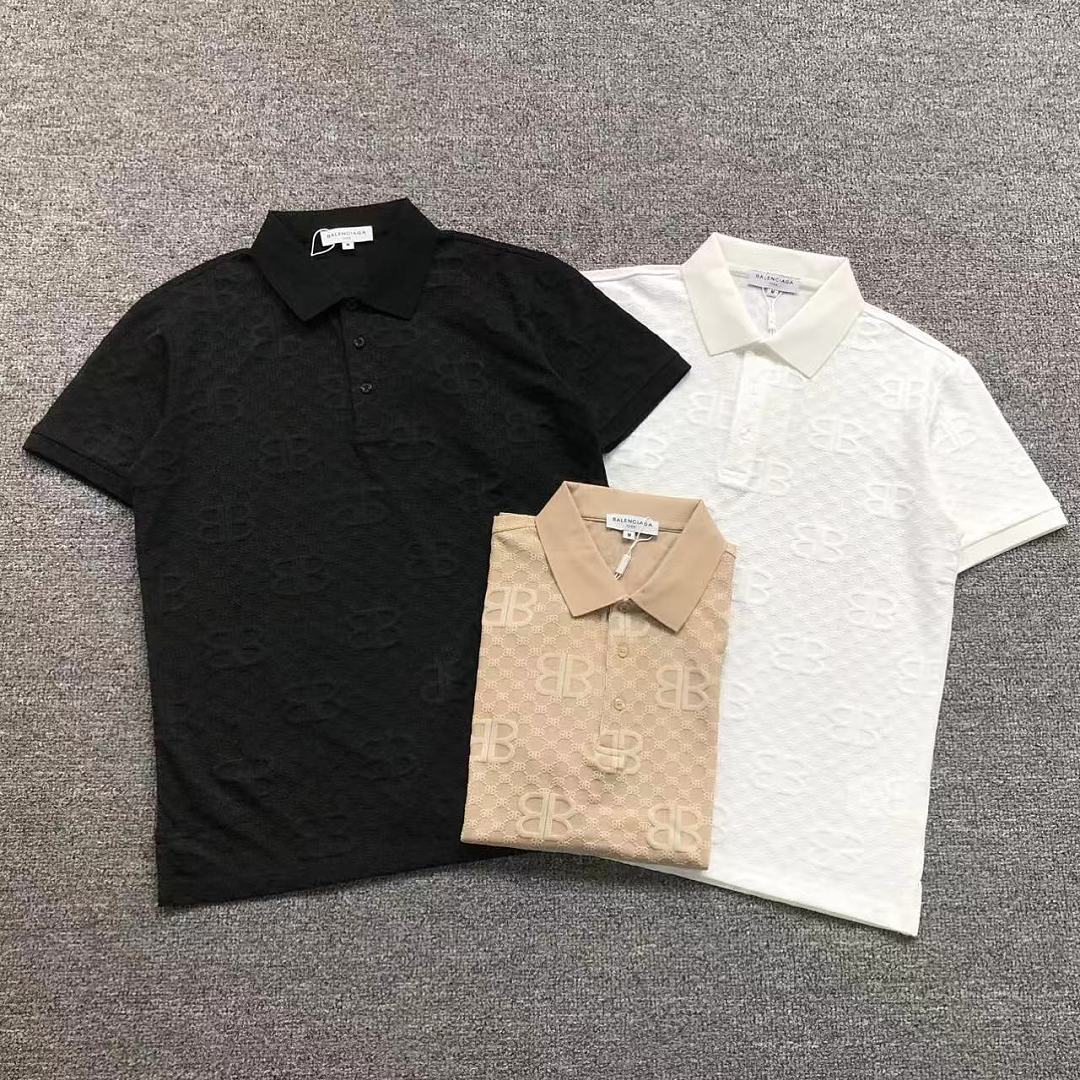 Balenciaga 129 B⭐L⭐⭐⭐IA⭐A POLO 1261506152 (Im 170Cm 60Kg I Wear Size M In The Phot)