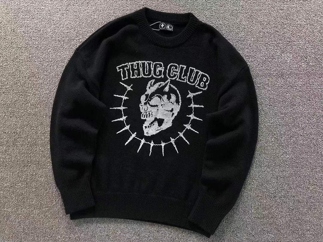 Christian Louboutin 158 THUG CLUB SWEATER 3205275817 (Im 170Cm 60Kg I Wear Size 1 In The Phot) - Image 6