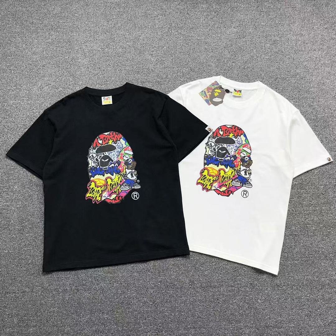 Bape 79 BAPE T-SHIRT 211112042 (Im 170Cm 57Kg I Wear Size M In The Phot)