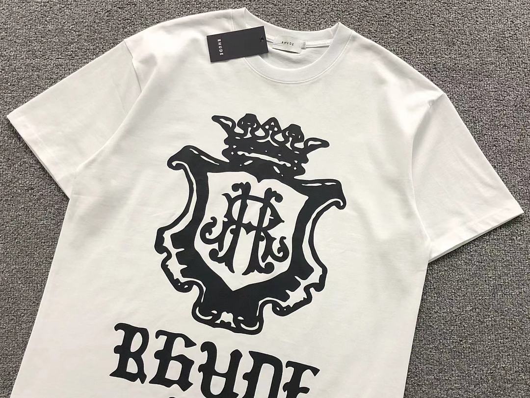 Rhude 95 RHUDE T-SHIRT 3204231021 (Im 170Cm 60Kg I Wear Size L In The Phot) - Image 14