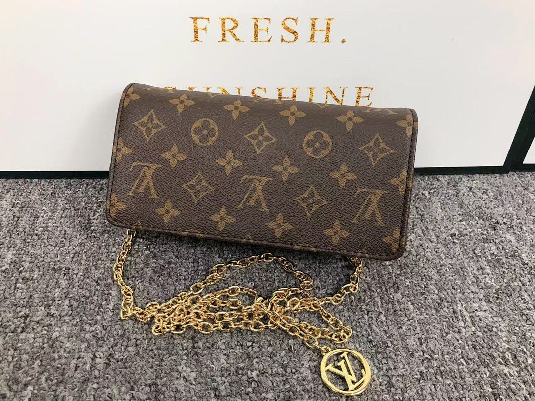 Louis Vuitton 388 L⭐ BAG 412165924 (Long 21CM* Wide 5CM* High 11CM) - Image 7