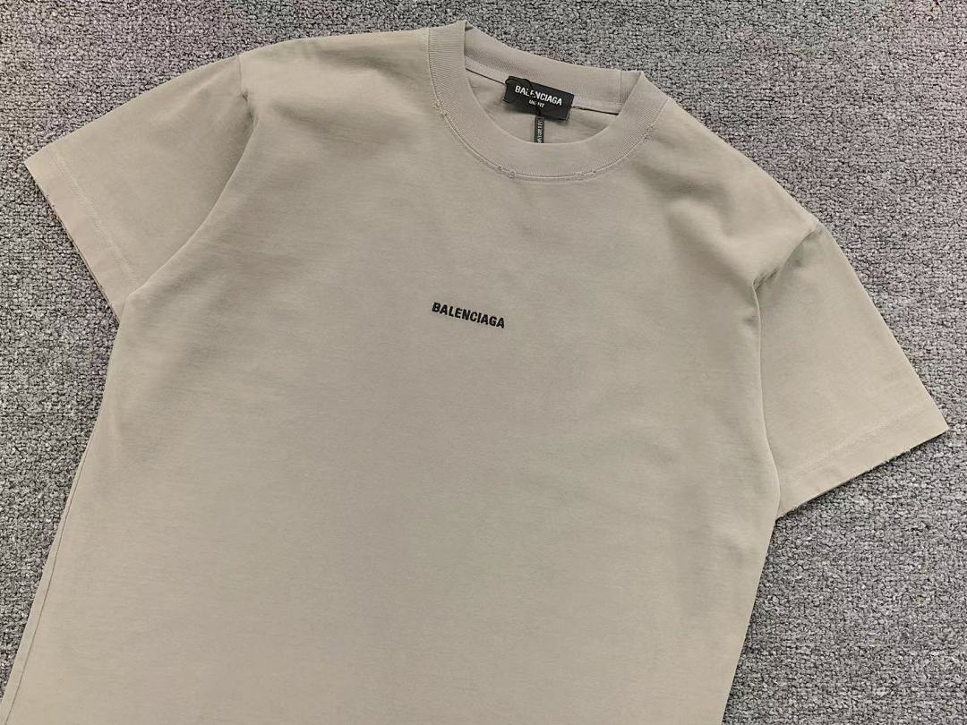 Balenciaga 115 B⭐L⭐⭐⭐IA⭐A T-SHIRT 56241581 (Im 170Cm 60Kg I Wear Size S In The Phot) - Image 8