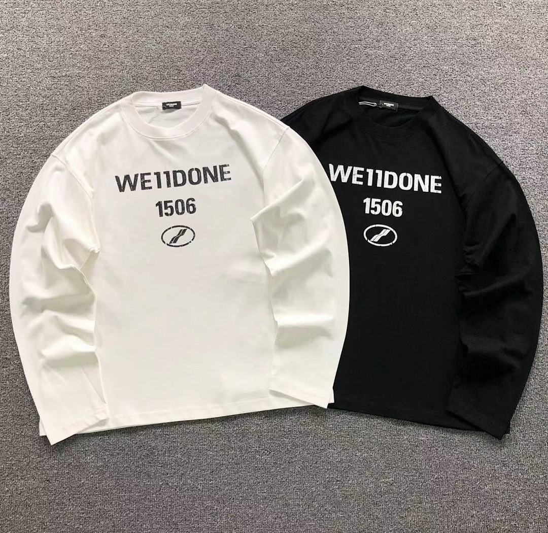 We11done 135 WE11 ⭐⭐NE LONG SLEEVED 3108192317 (Im 170Cm 60Kg I Wear Size S In The Phot)