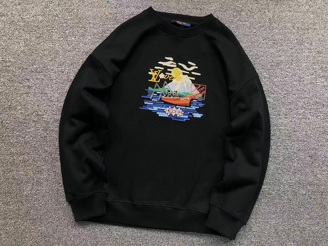 Louis Vuitton 165 L⭐ HOODIE 59201519 (Im 170Cm 60Kg I Wear Size S In The Phot) - Image 7