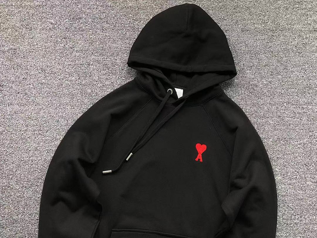 AMI 158 AMI HOODIE 3201081217 (Im 170Cm 60Kg I Wear Size M In The Phot) - Image 21