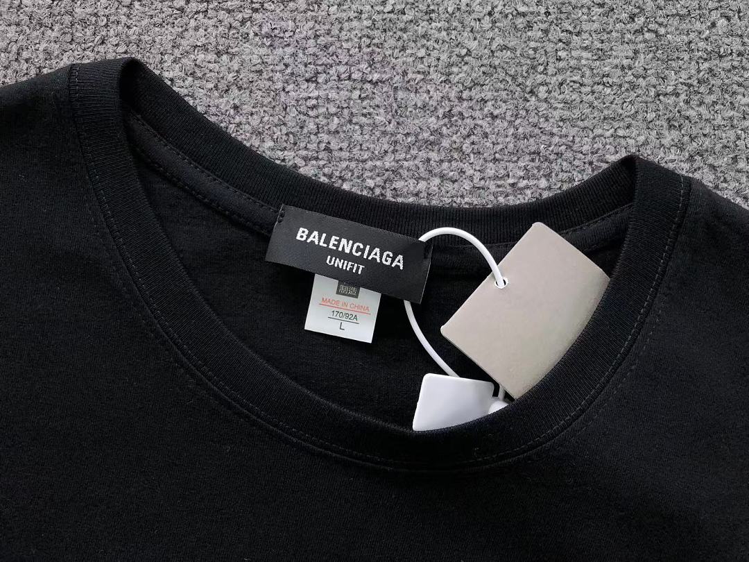 Balenciaga 115 B⭐L⭐⭐⭐IA⭐A T-SHIRT 22051313172 (Im 170Cm 60Kg I Wear Size L In The Phot) - Image 19