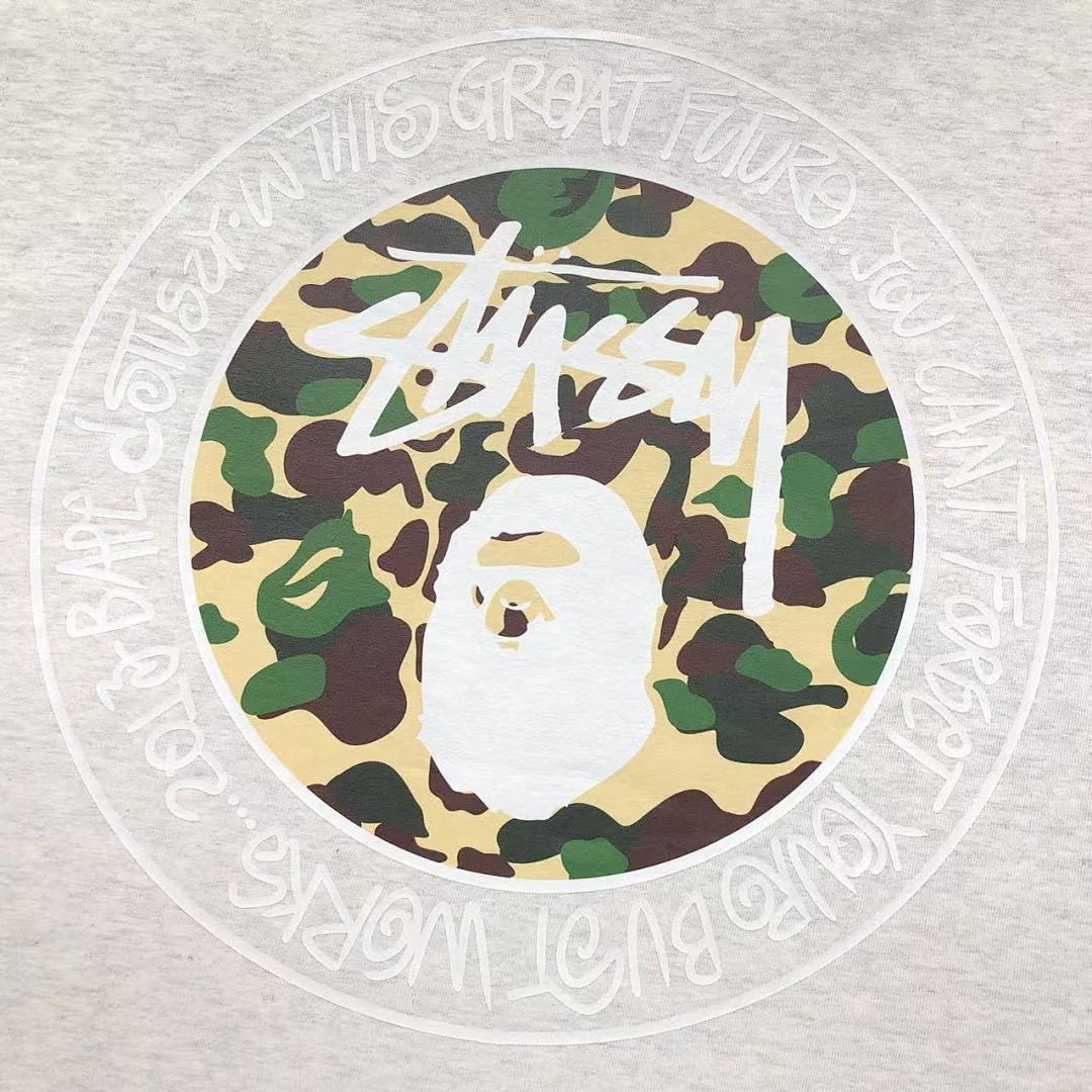 Bape 78 BAPE STUSSY T-SHIRT 1102091242 (Im 170Cm 55Kg I Wear Size S In The Phot) - Image 15