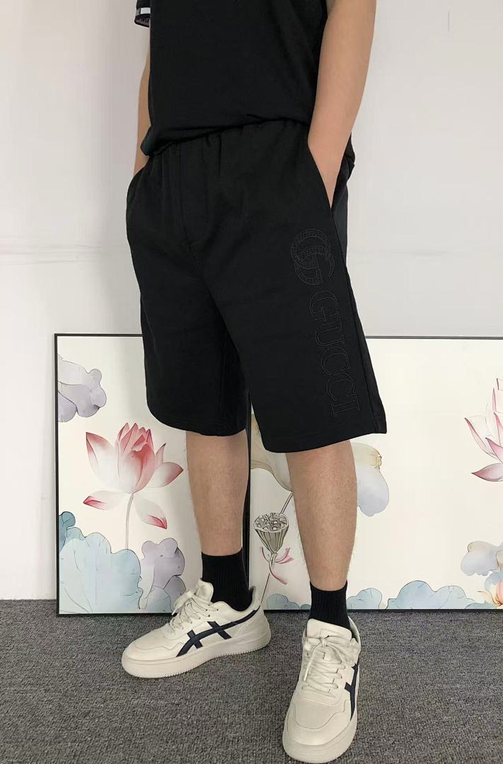 Gucci 135 G⭐C⭐I SHORTS 215081121 (Im 170Cm 60Kg I Wear Size S In The Phot) - Image 4