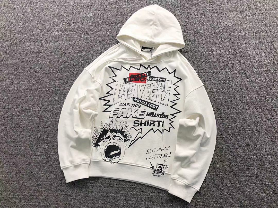 Hellstar 228 HELLSTAR HOODIE 31160372 (Im 170Cm 57Kg I Wear Size M In The Phot) - Image 6