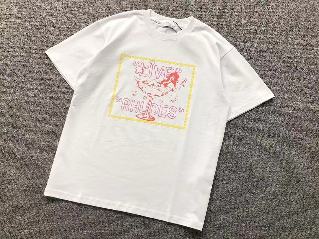 Rhude 108 RHUDE T-SHIRT 3110270317 (Im 170Cm 60Kg I Wear Size S In The Phot) - Image 7
