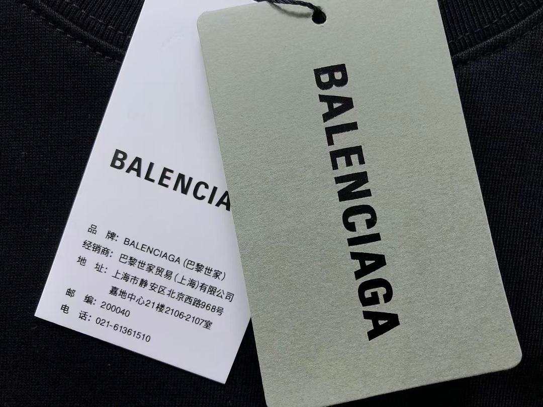 Balenciaga 148 B⭐L⭐⭐⭐IA⭐A T-SHIRT 22051219001 (Im 170Cm 60Kg I Wear Size S In The Phot) - Image 24