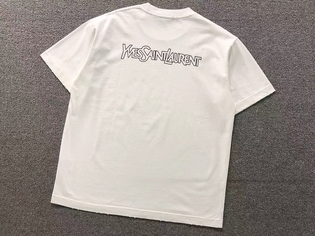 Saint Laurent 128 SA⭐⭐T ⭐⭐U⭐⭐NT T-SHIRT 42042912133 (Im 170Cm 60Kg I Wear Size 2XL In The Phot) - Image 7