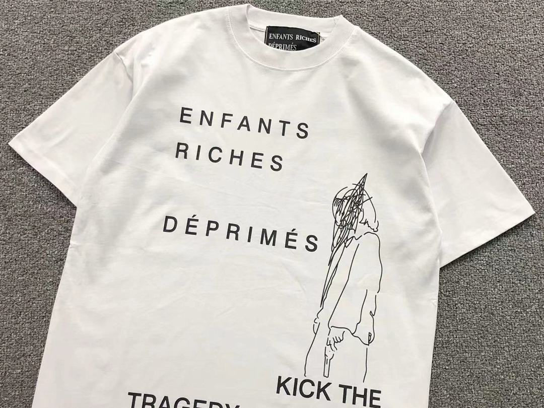 Chanel 85 ENFANTS RICHES DEPRIMES T-SHIRT 42012427162 (Im 170Cm 60Kg I Wear Size S In The Phot) - Image 8