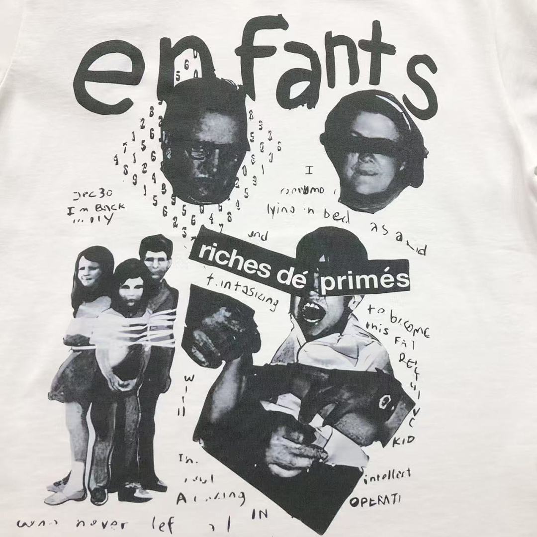 Chanel 85 ENFANTS RICHES DEPRIMES T-SHIRT 571122124 (Im 170Cm 60Kg I Wear Size S In The Phot) - Image 8