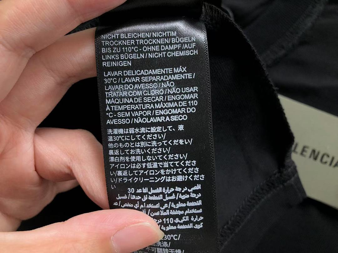 Balenciaga 125 B⭐L⭐⭐⭐IA⭐A T-SHIRT 42041308163 (Im 170Cm 60Kg I Wear Size XS In The Phot) - Image 23