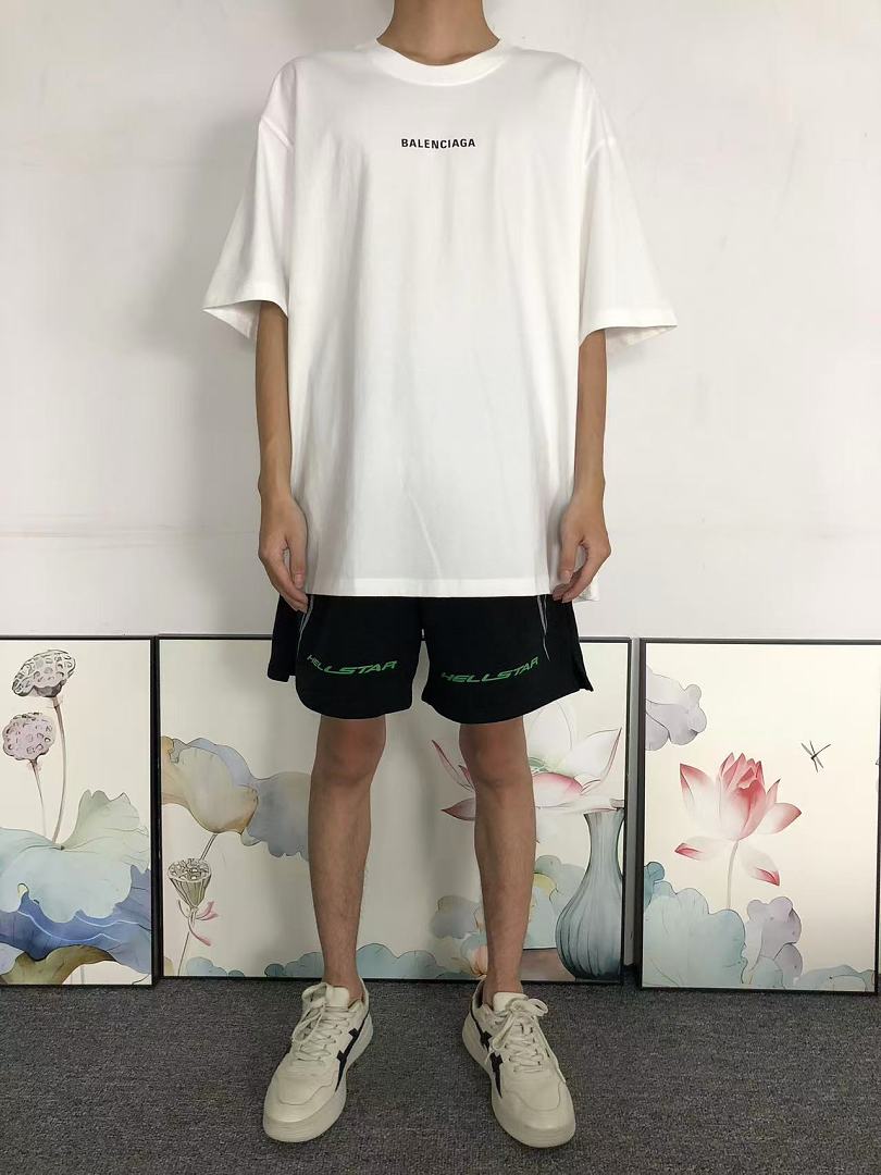 Balenciaga 113 B⭐L⭐⭐⭐IA⭐A T-SHIRT 5207270370 (Im 170Cm 60Kg I Wear Size 2XL In The Phot) - Image 3
