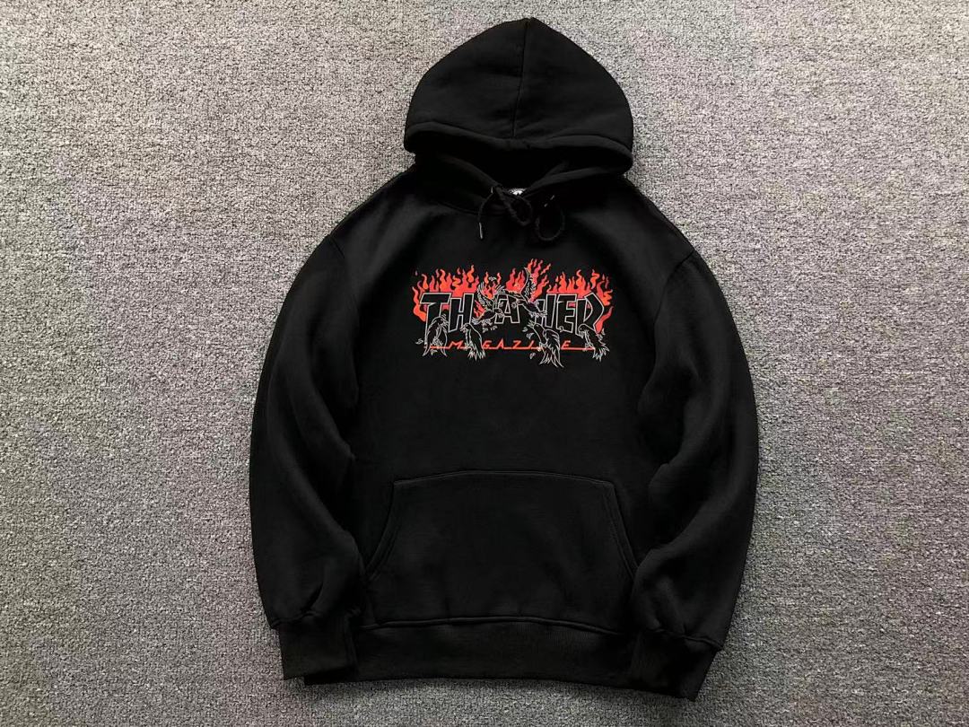 Thrasher 98 THRASHER HOODIE 5101019121 (Im 170Cm 60Kg I Wear Size L In The Phot) - Image 5