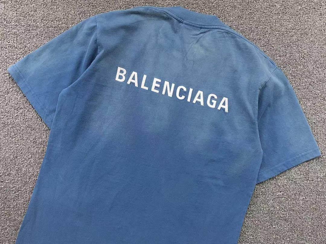 Balenciaga 125 B⭐L⭐⭐⭐IA⭐A T-SHIRT 3102220821 (Im 170Cm 57Kg I Wear Size S In The Phot) - Image 13