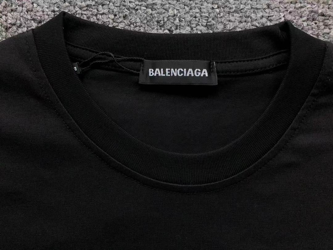 Balenciaga 115 B⭐L⭐⭐⭐IA⭐A T-SHIRT 5111415147 (Im 170Cm 60Kg I Wear Size M In The Phot) - Image 22