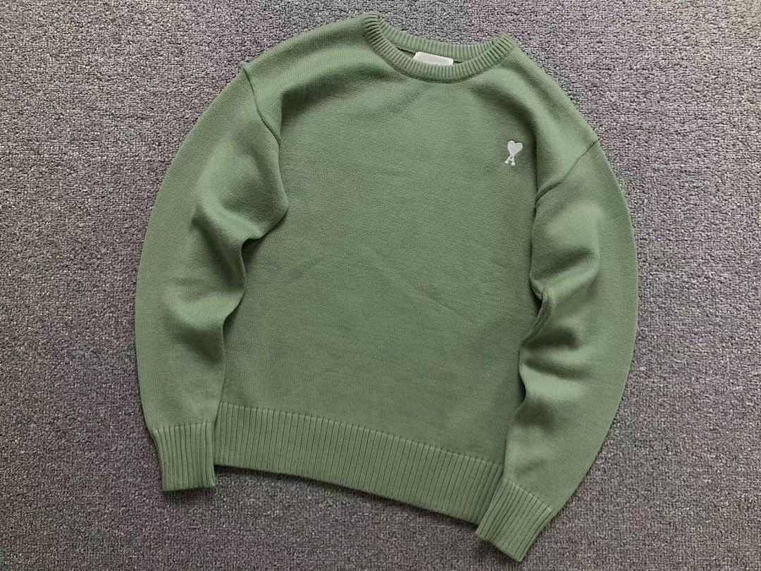 AMI 158 AMI SWEATER 21101110125 (Im 170Cm 60Kg I Wear Size S In The Phot) - Image 21