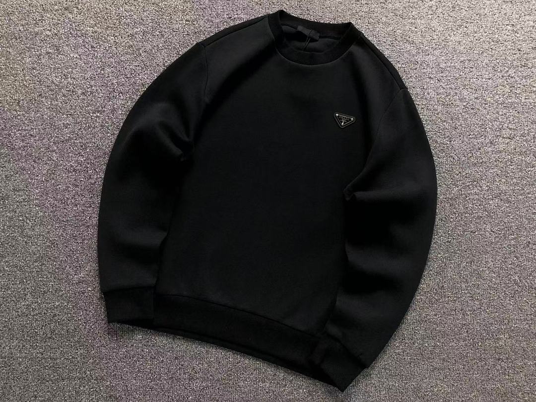 Prada 178 P⭐A⭐A HOODIE 3208280321 (Im 170Cm 60Kg I Wear Size M In The Phot) - Image 10